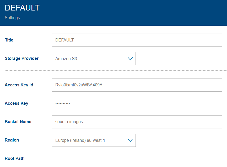 Acquisition Profile / AWS