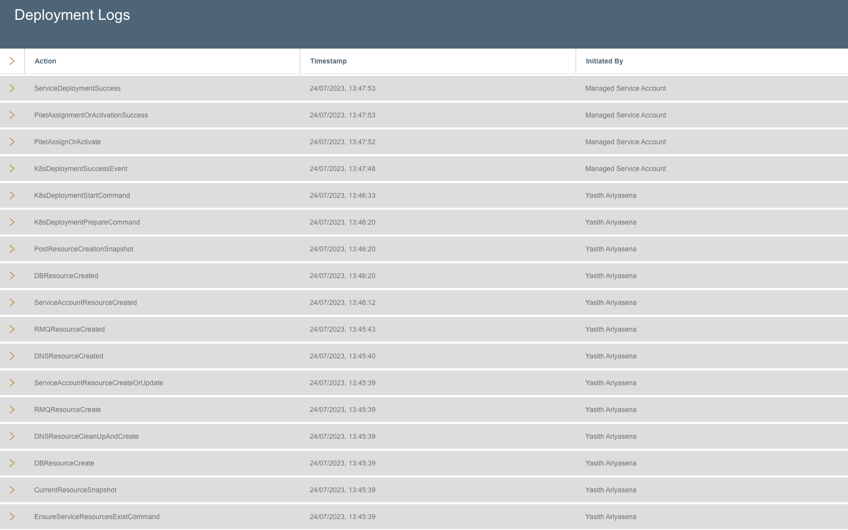 deployment-logs