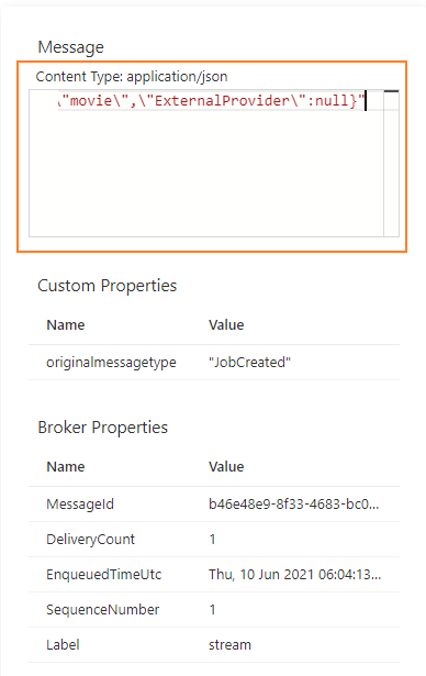 message-details-json-view-azure